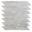 11.6" X 12" Linear Marble Mosaic Tile-60739592