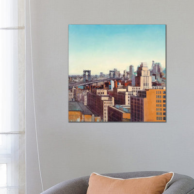 Skyline I 1 Piece Wrapped Canvas Painting