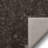 Feather Modern Solid Shag Black Area Rug-22464714