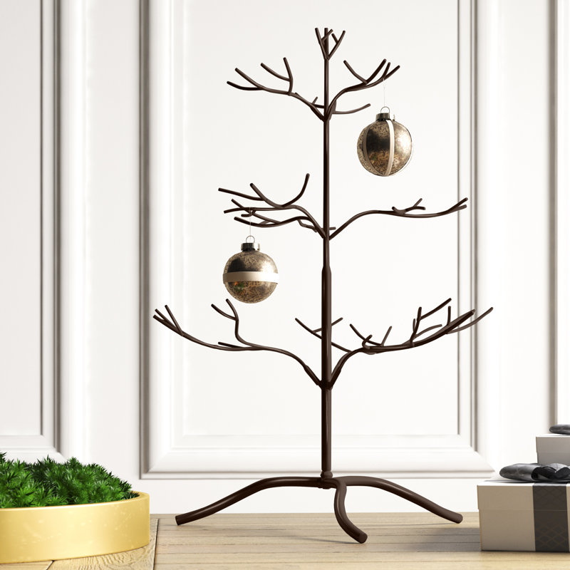 Accessoire d'ornement festif, Brun, H 24 po x l 16,5 po x P 15 po