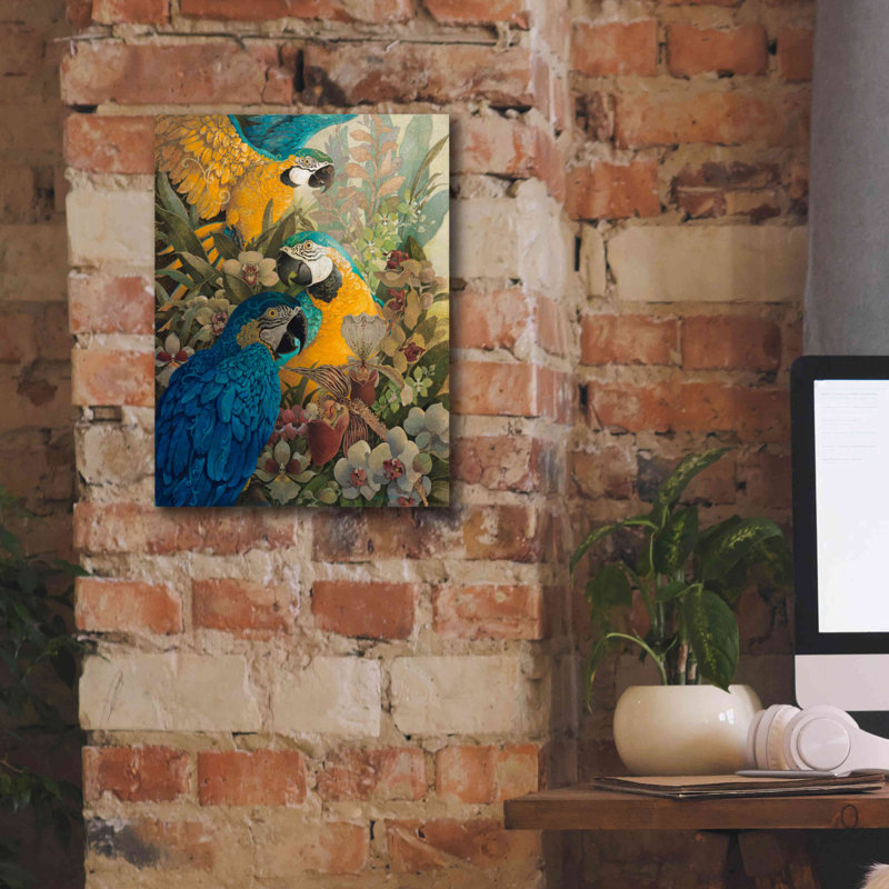 «Amazon» par David Galchutt, art mural sur toile, H 16 po x l 12 po x P 0,75 po