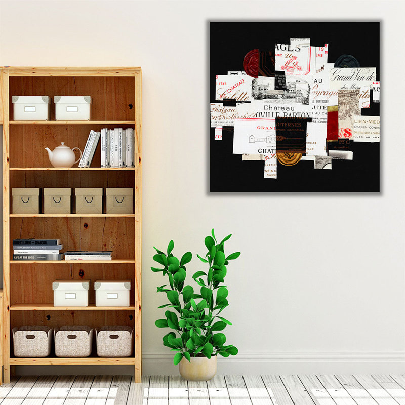 Pentimento Moment IV - reproduction d'art sur toile, H 24 po x l 24 po