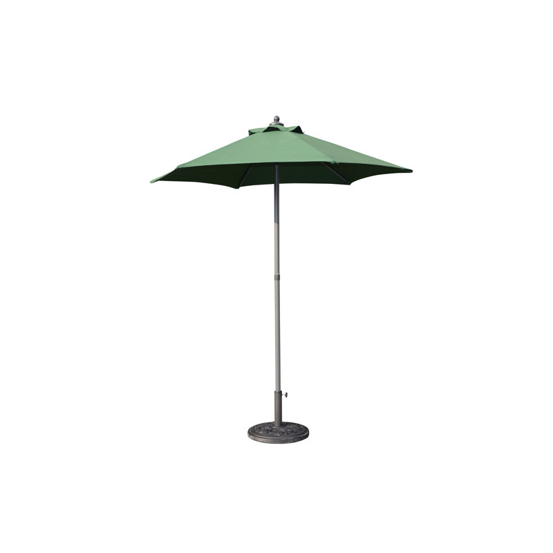 Amias 200cm Market Parasol, Green