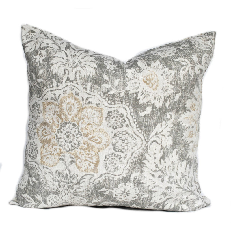 Housse de coussin 100% coton, 19,5 po x 19,5 po