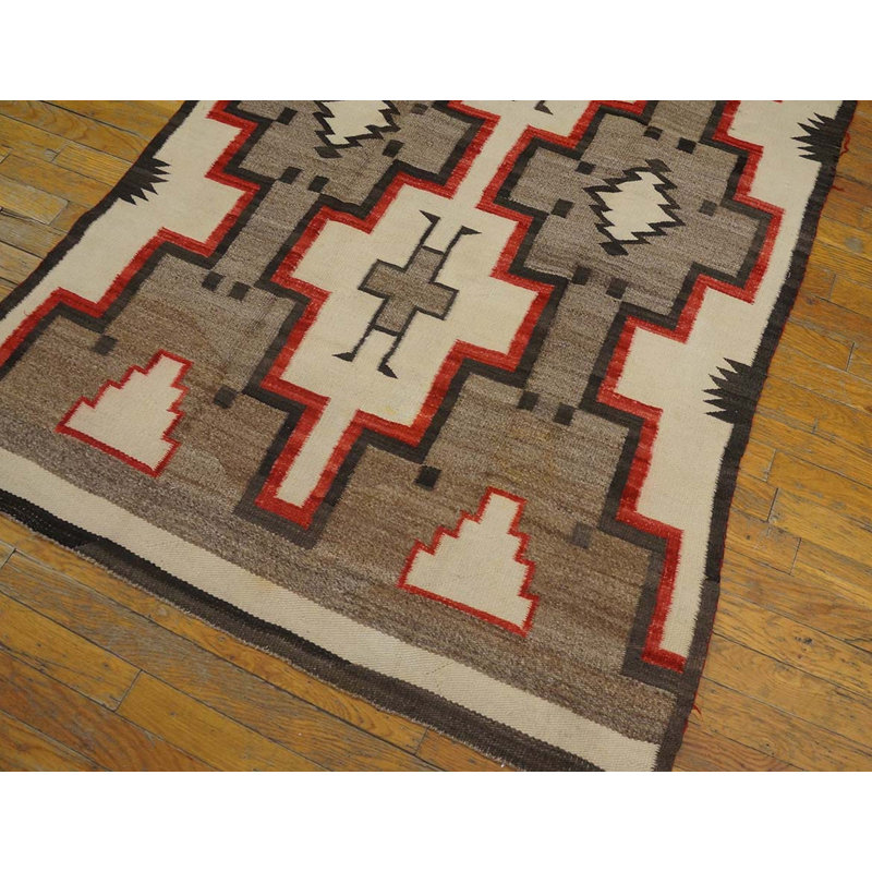 Tapis tissé à plat Tribal