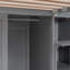 Lit mezzanine double avec placards et escalier-1360666456