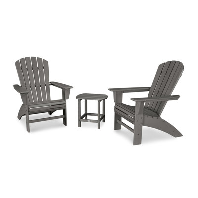 POLYWOOD® Nautical 2-Person Patio Seating Group