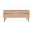 Bradley 63" Mid-Century Modern 4-Shelf TV Stand for TVs up to 60" in Black-1776817915