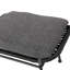 Extérieur gris de style moderne - fer + plastique, 23,62 po x 17,47 po 15,38 po, coussins d'eau avec attache, article décoratif polyvalent, largeur du produit 17,47, fer + plastique, coussins, utilisation, assemblage