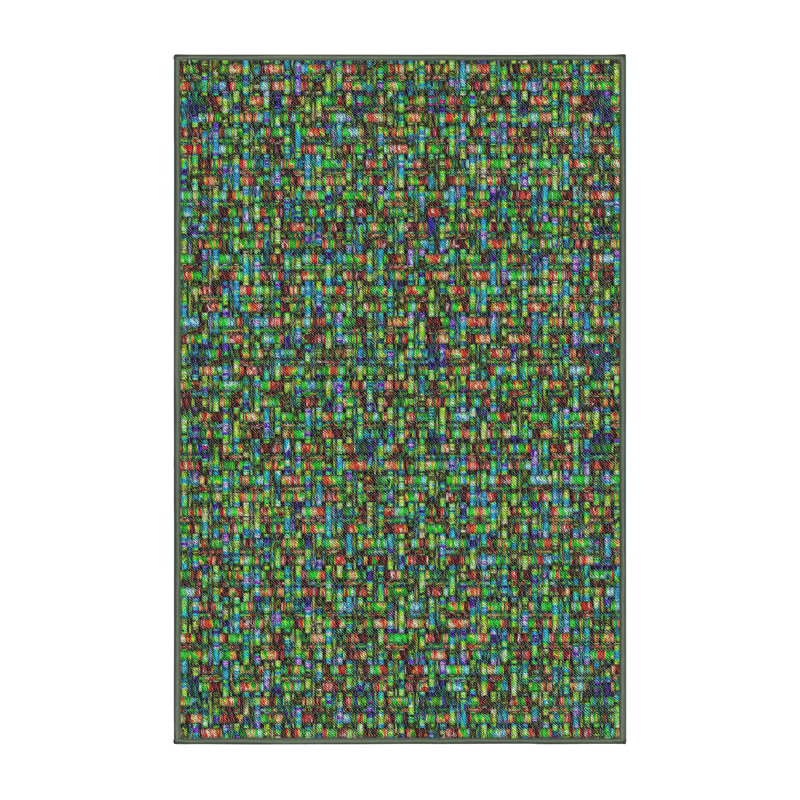 Ruhland Indoor Rug, Rectangle 5' x 8'