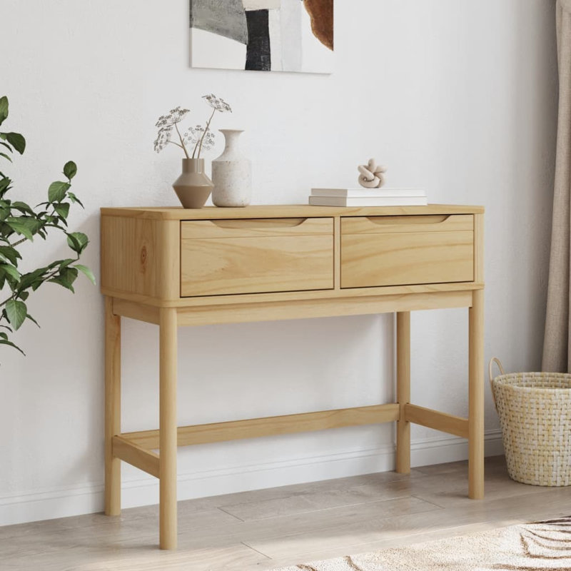 Philibert 89.5cm Console Table, Brown