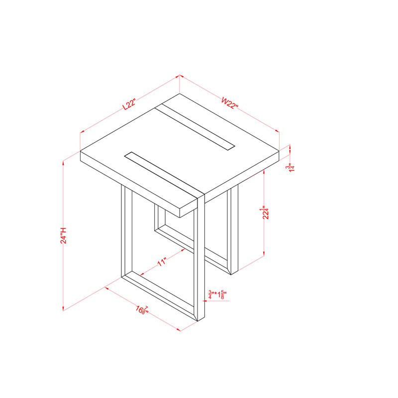 Atreau End Table