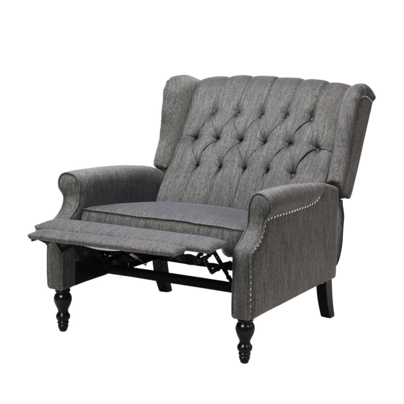 Fauteuil inclinable à un et demi siège, Gris anthracite