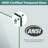 60Tub 60"W x 62"H Semi-Frameless Bathtub Shower Door with 1/4" Clear Tempered Glass