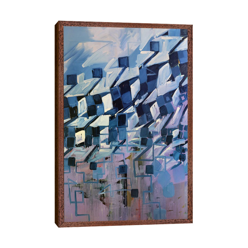 Winter Coat 1 Piece Painting on Canvas, 66.04 cm H x 45.72 cm W, Classic Brown Wood Framed