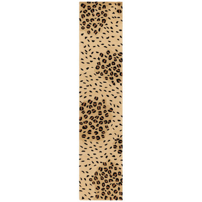 Nonia Hand Tufted Wool And Viscose Animal Print Rug