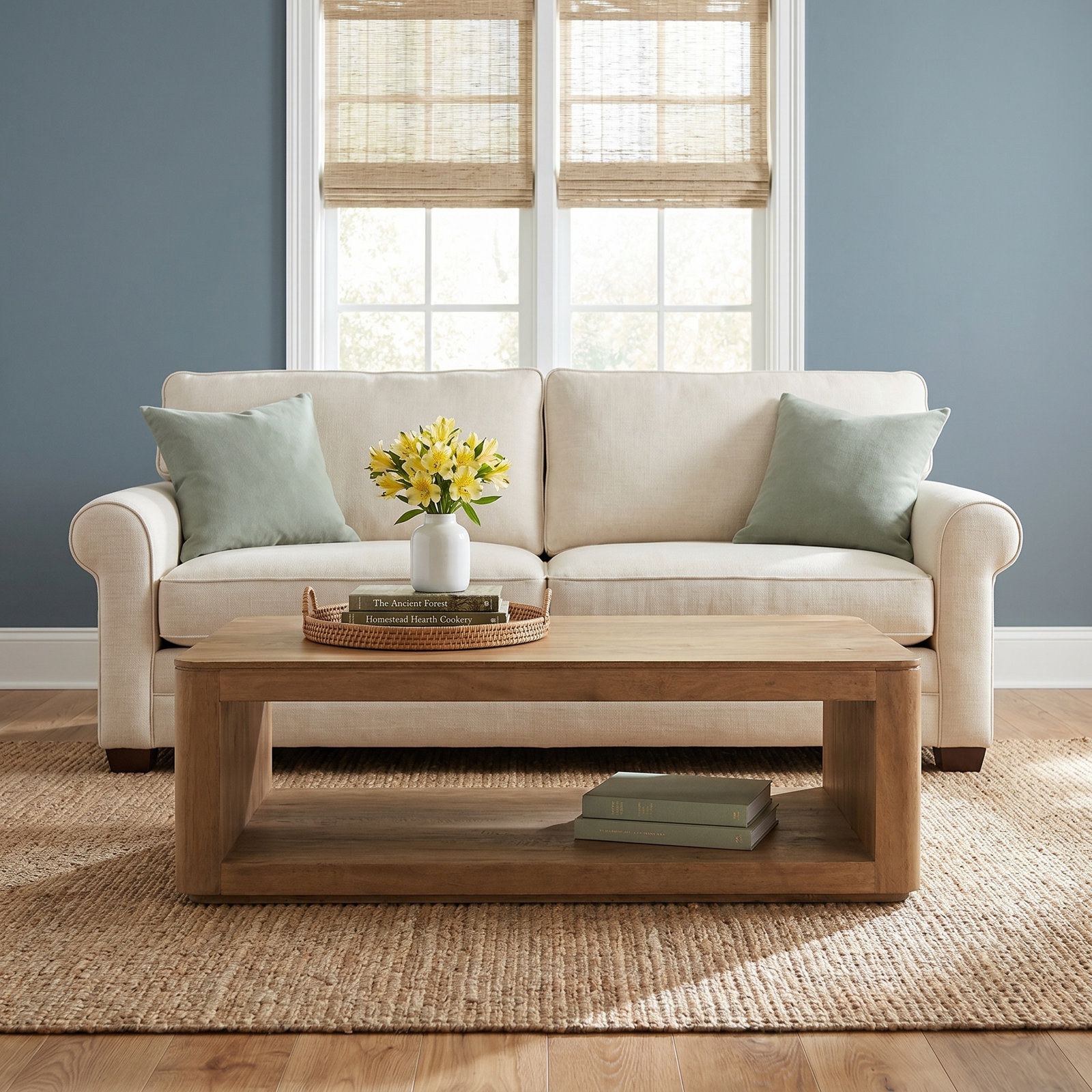 Melora Solid Wood Coffee Table