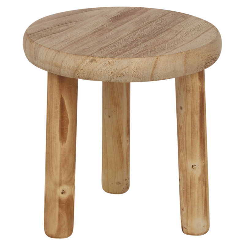 Clyne Counter Stool with Solid Wood Frame