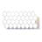 12.01'' W x 6.07'' L Aluminium Film Peel and Stick Mosaic Tile