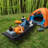 Patio Black Folding Camping Cot With Mattress-115949778