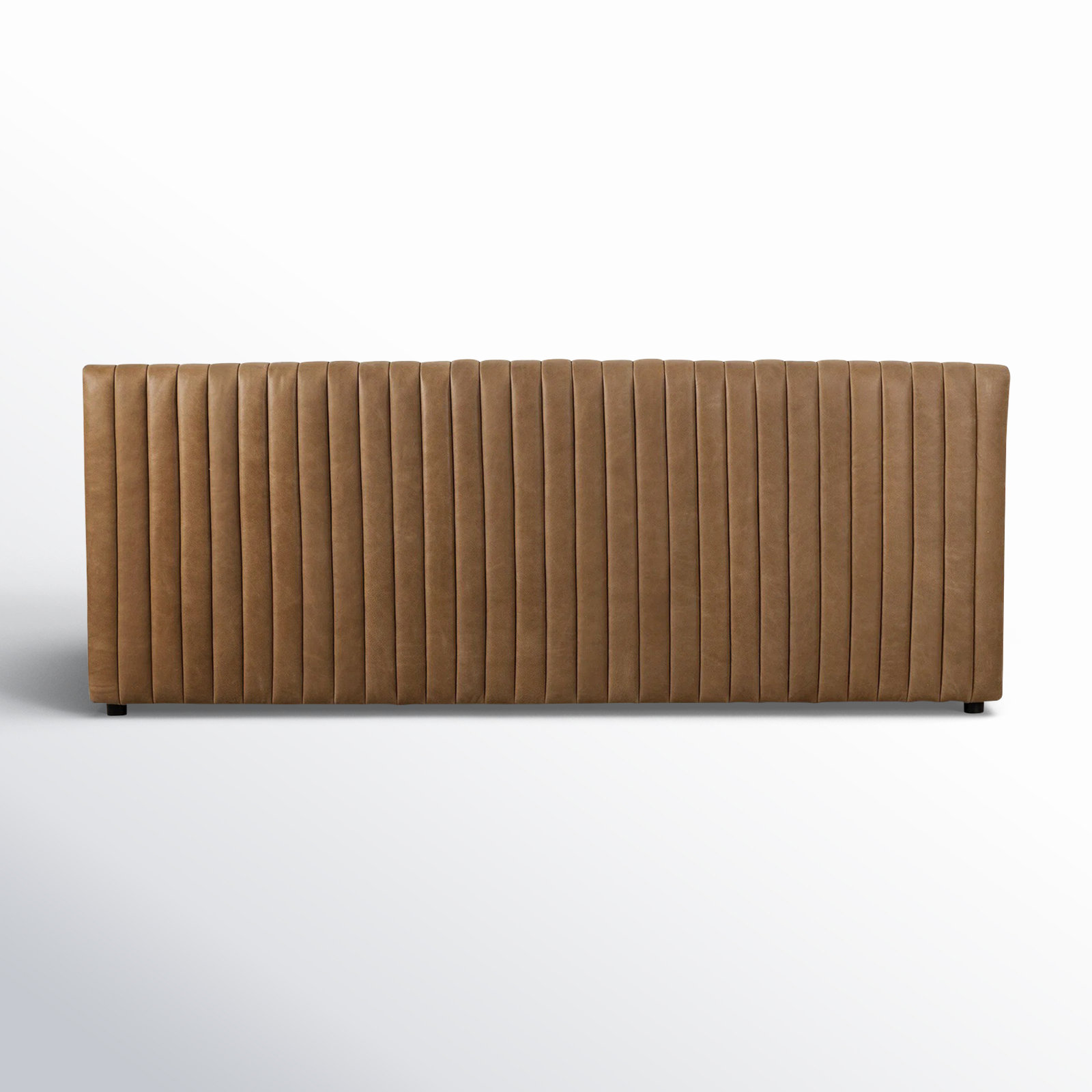 Brandt Bench, 31.5" H x 82" W x 28" D, Palermo Drift Genuine Leather