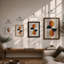 Colour Forms Geometric - Framed Print-1543043273-1543043279