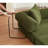 Boneless Corduroy 78.5" Folding Convertible Out Sleeper Sofa Bed-929983334