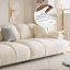 Coussin modulaire beige en polyester-1700255126