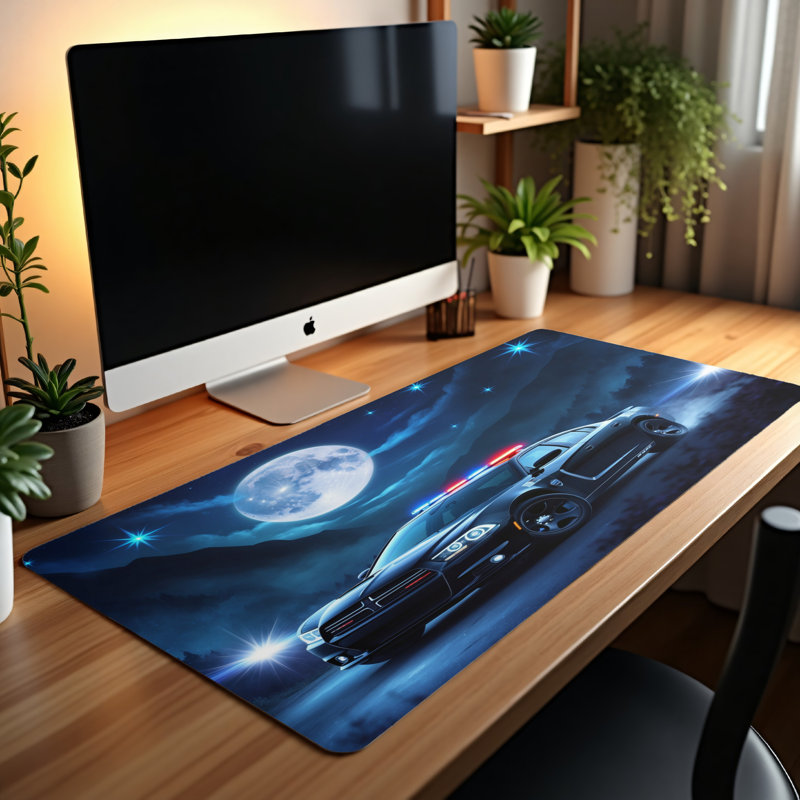 Polyester Desk Pad, 23.6x13.8