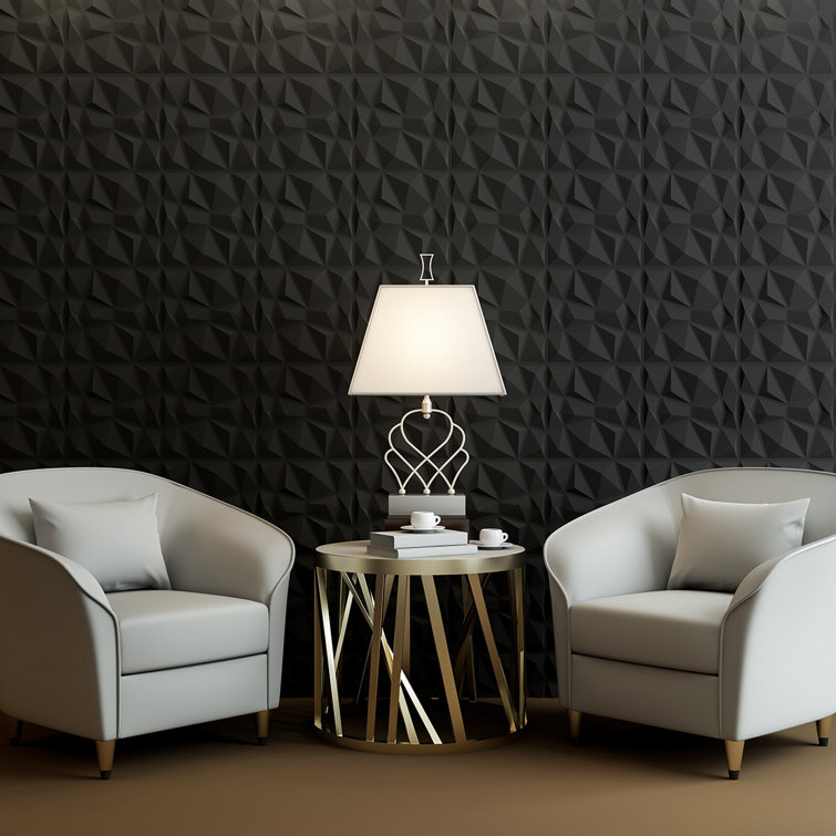 Art3d 29 sq.ft Self-Adhesive Foam Brick Wall Panels for Interior Wall Decor, White Brick Wallpaper, Pack of 5 A06004P5