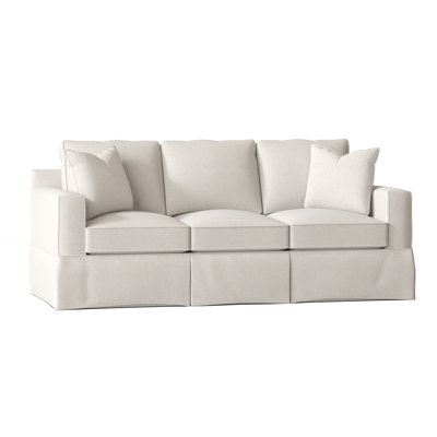 McAlester 85'' Slipcovered Sleeper Sofa