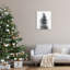 «Snow Covered Christmas Tree Believe», impression-337046988-337046984