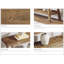 Console de style campagnard extra long de 70,9 po, table d'entrée en bois massif avec rangement ouvert à 2 niveaux, canapé rustique étroit derrière le canapé pour le couloir et le salon-117102029