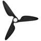 Belle 52'' 3 Blade Ceiling Fan with LED Light Kit