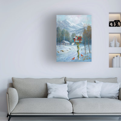 Bolog John Zaccheo Country Mailbox Canvas Art