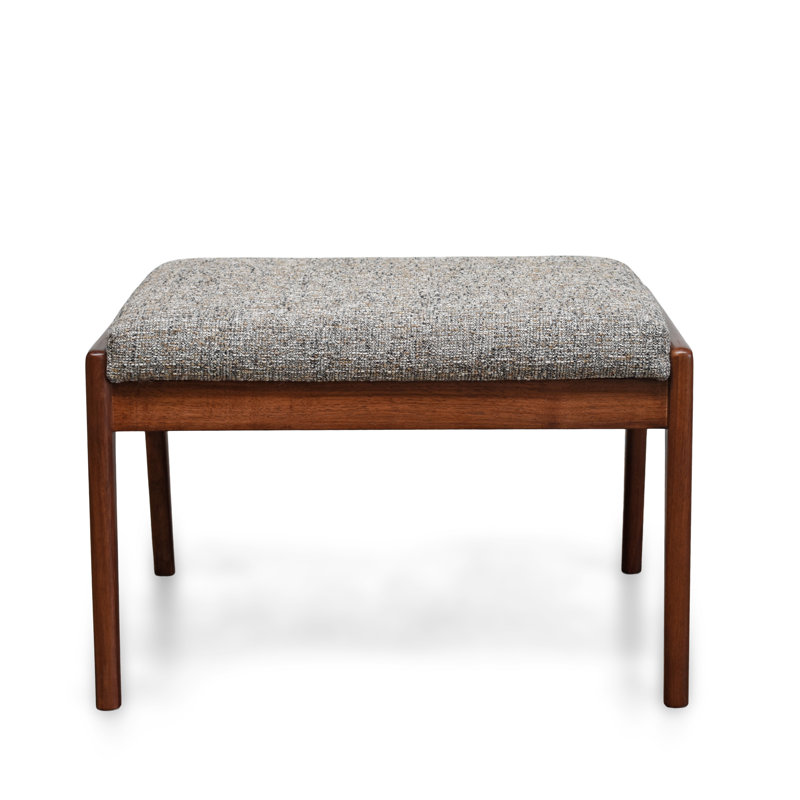 Upholstered Ottoman, Mineral Neutral