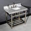 Comptoir de meuble-lavabo en laiton Kingston Templeton