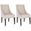 Fauteuil en taupe Morris