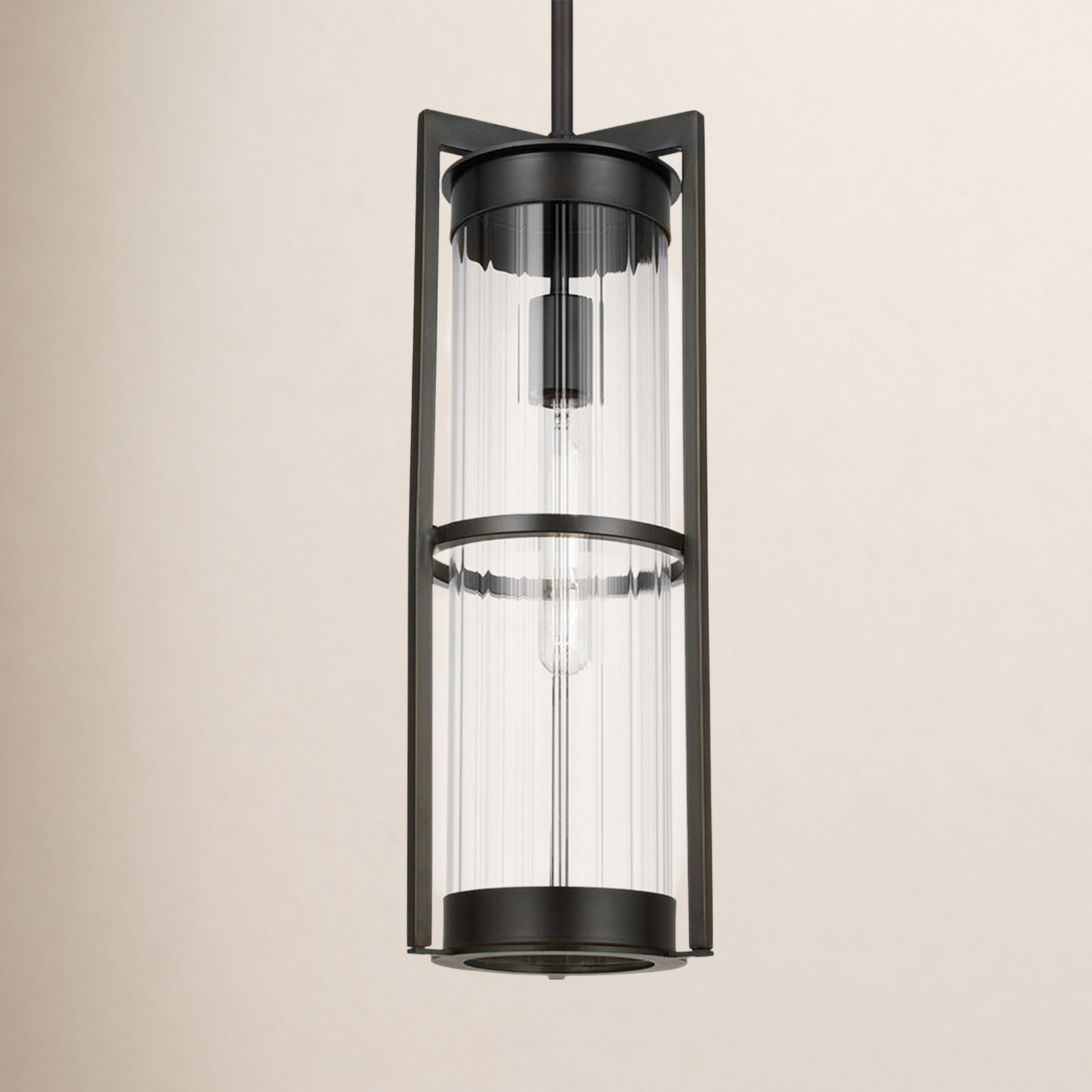 Outdoor Pendant, Antique Bronze