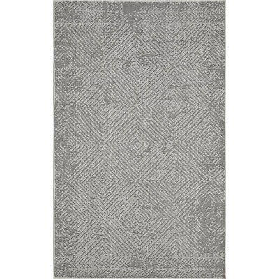 Tapis gris Jaagruti