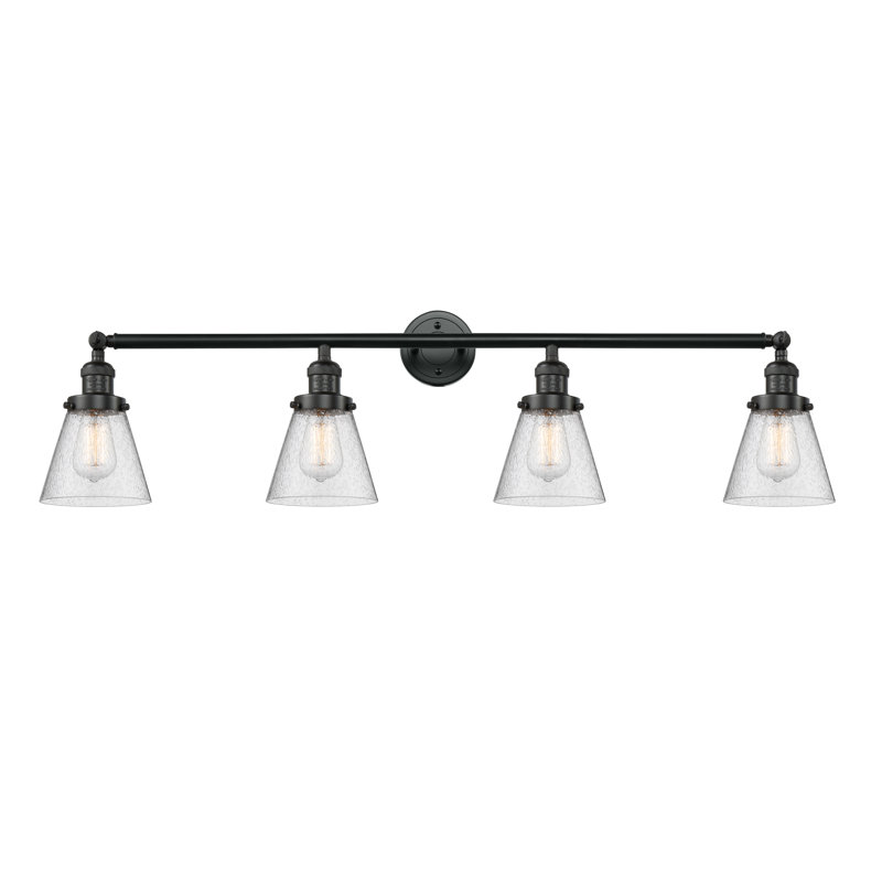 Shauna 4 - Light Vanity Light, No Bulb Included, Matte Black