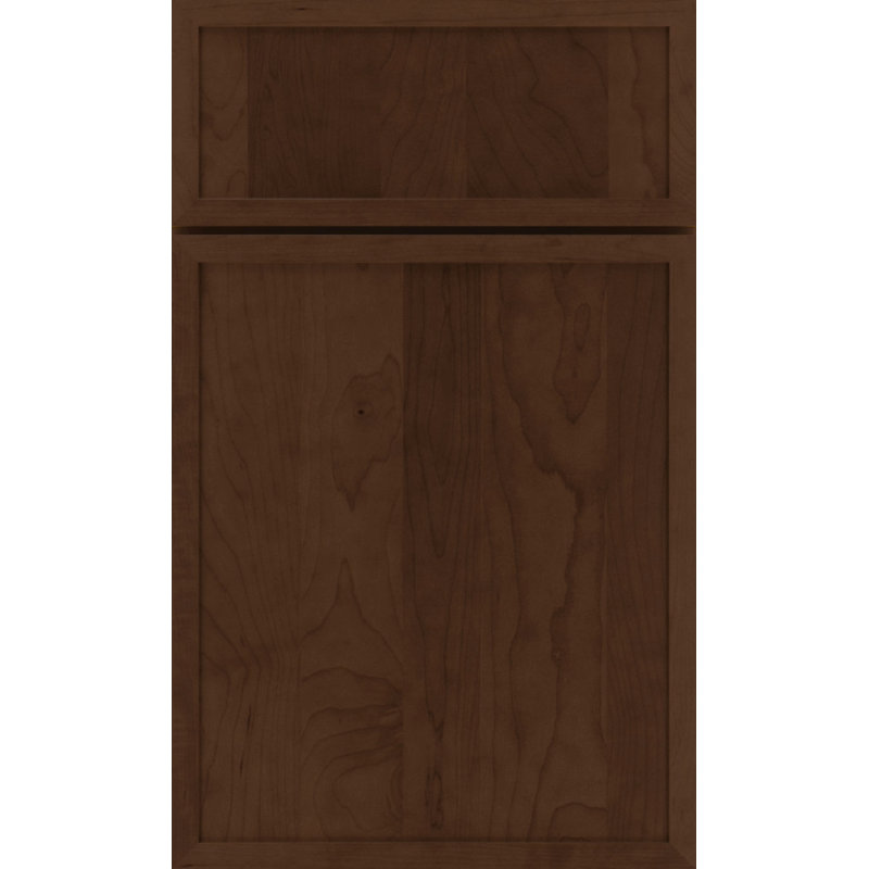 Dwelling Full Access Fieldstone Door Sample, Cherry, Cappuccino