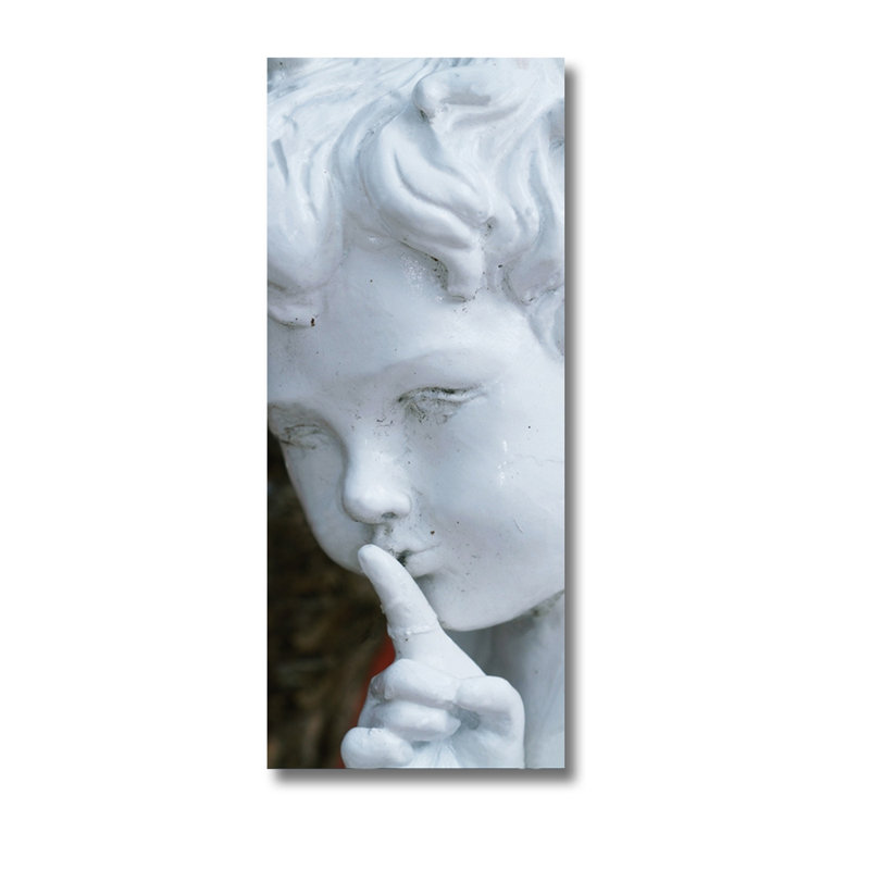 An Angels Secret Print by Dercorumby, Acrylic, 86" H x 36" W x 1.25" D