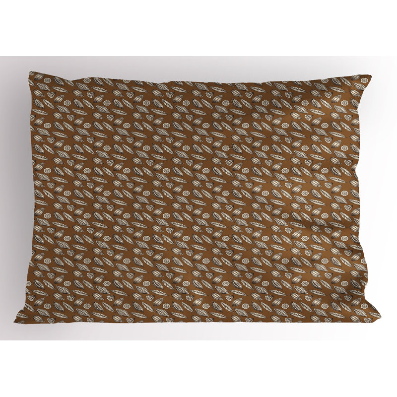 Ensemble de 2 taies décoratives Ambesonne Earth Tones, H 20 po x l 36 po