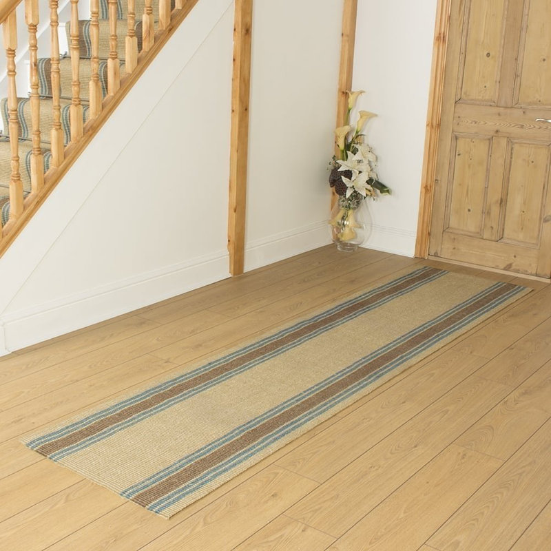 Acuna Striped Hand Woven Indoor  Area Rug, Runner 69cm x 180cm
