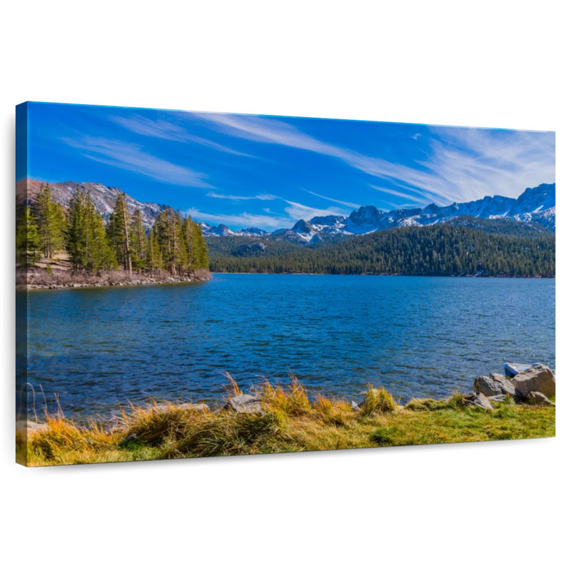 Peaceful Lake George, H 20 po x l 30 po