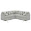 Canapé modulaire 5 pièces Buckner