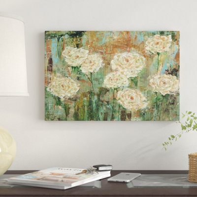 «White Roses», reproduction sur toile