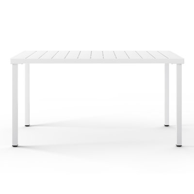 59"×35.4" Outdoor Metal Rectangular Dining Table