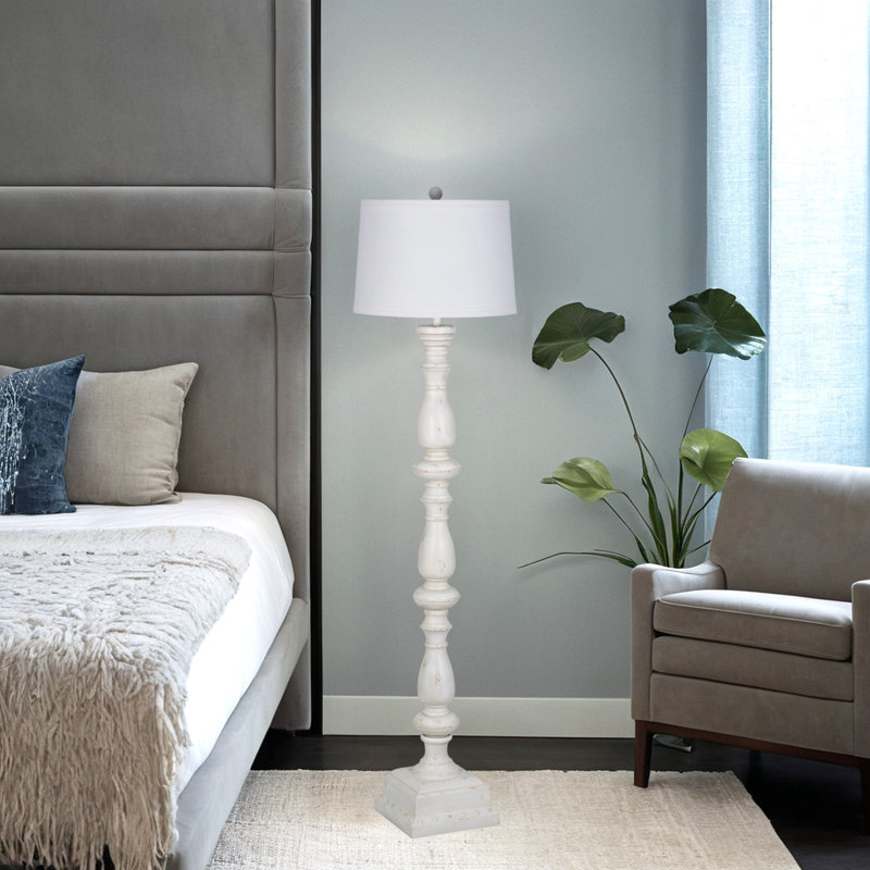 Lampe sur pied en polyrésine 70 po